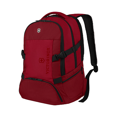 Рюкзак VICTORINOX VX Sport Evo Deluxe Backpack, красный, полиэстер, 35x25x48 см, 28 л