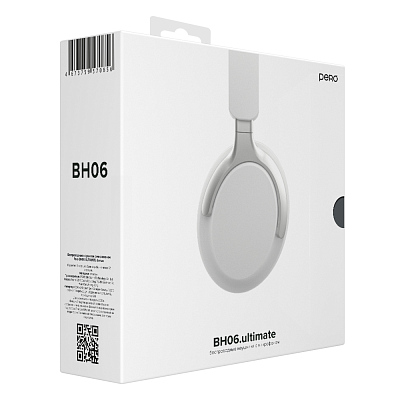 Наушники беспроводные PERO BH06, черный
