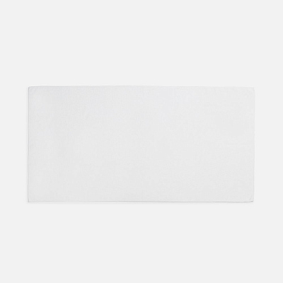 Двустороннее махровое полотенце Nice Print для сублимации, большое, белое