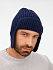 Шапка-ушанка Catch Match, темно-синяя - Фото 4