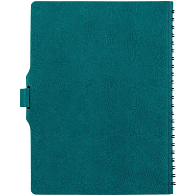 Ежедневник Strep Front на заказ, недатированный, бирюзовый