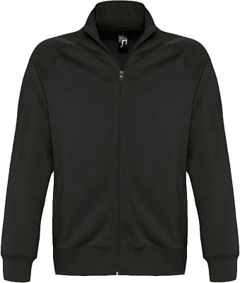 Толстовка мужская на молнии Sundae 280 белая (Чёрный)