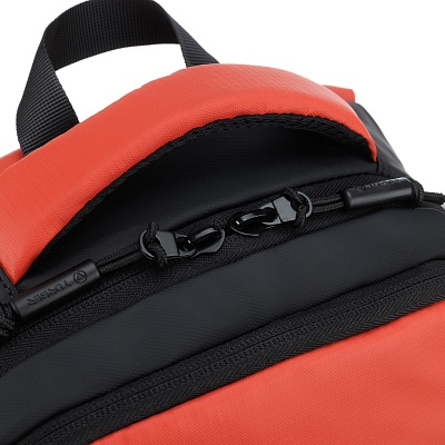 Рюкзак спортивный TORBER Xtreme 18", оранжевый/чёрный, 31 х 12 х 46 см, 17л