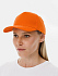 Бейсболка Long Beach, оранжевая - Фото 5