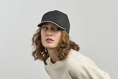 Бейсболка RECY FIVE PIPING, 5 клиньев, застежка-липучка