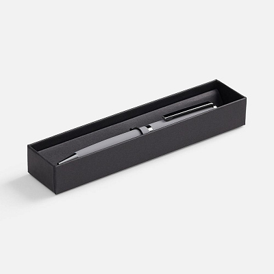 Ручка шариковая Inkish Chrome в футляре, серая
