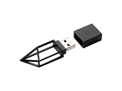 USB 2.0- флешка на 32 Гб Геометрия (Чёрный)