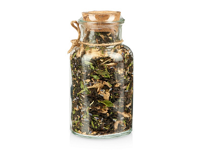 Чай черный с соком имбиря корицей и мёдом мини