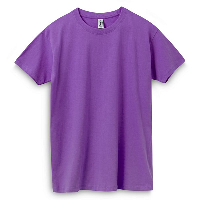 Футболка Imperial 190, черная (Фиолетовый)