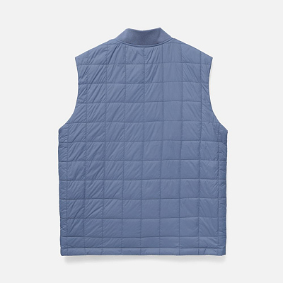 Жилет унисекс Warmbridge, синий (джинс)