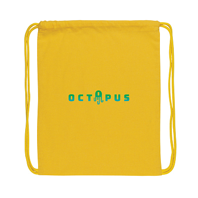 Рюкзак на шнурке Impact из переработанного хлопка AWARE™, 145 г