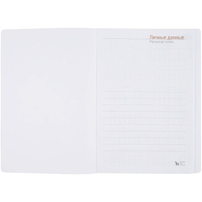 Ежедневник Flex Shall, датированный, серый