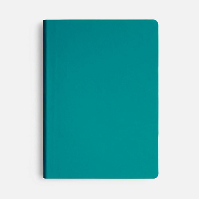 Ежедневник Flex Shall New, недатированный, бирюзовый