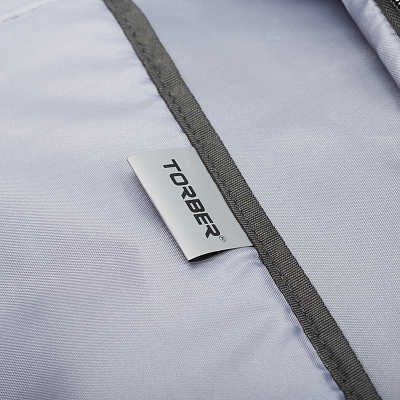 Рюкзак TORBER FORGRAD с отделением для ноутбука 15", чёрный, полиэстер, 46 х 32 x 13 см