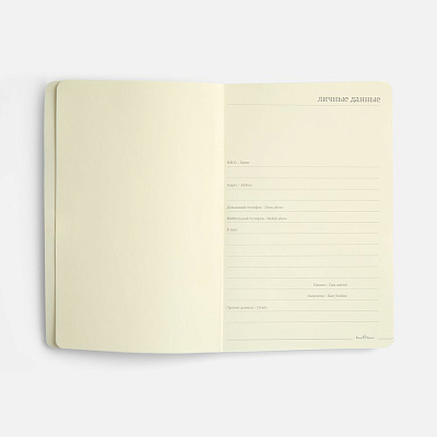 Бизнес-блокнот Megapolis Flex, бордовый