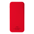 Внешний аккумулятор с подсветкой Luce 10000 mAh, красный - Фото 3
