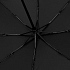 Зонт складной Smooth Move с плавным закрытием, черный - Фото 3