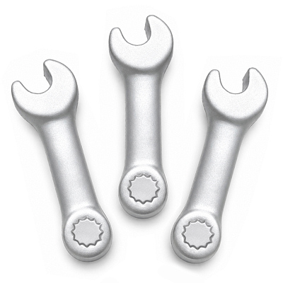 Антистресс Wrench, серебро