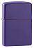 Зажигалка ZIPPO Classic с покрытием Purple Matte, латунь/сталь, фиолетовая, матовая, 38x13x57 мм - Фото 1