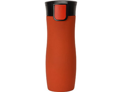 Вакуумная герметичная термокружка Streamline с покрытием soft-touch, тубус