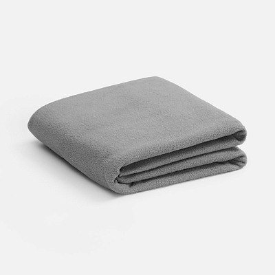 Флисовый плед Warm&Peace XL  (Серый)