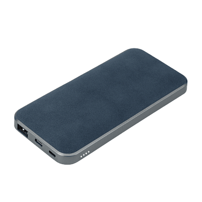 Внешний аккумулятор Ин Велюр (In Velour) 10000 mAh  (Синий)