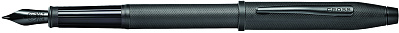 Перьевая ручка Cross Century II Black Micro Knurl, перо M (Черный)
