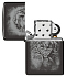 Зажигалка ZIPPO Clown с покрытием High Polish Black, латунь/сталь, черная, глянцевая, 38x13x57 мм - Фото 4