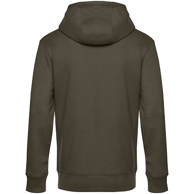 Толстовка с капюшоном унисекс King, хаки