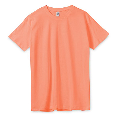 Футболка унисекс Regent 150, желтая (лимонная) (Абрикосовый)