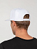 Бейсболка Snapback с прямым козырьком, белая - Фото 8