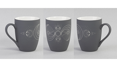 Кружка "Trend", покрытие soft touch, серый