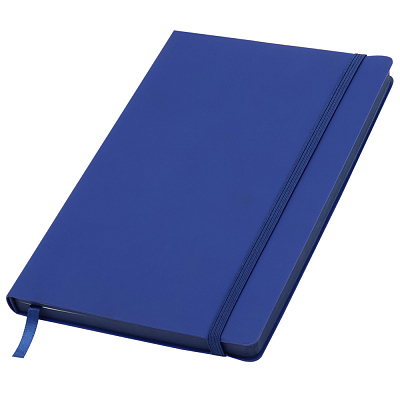 Ежедневник A5 недатированный Dante в мягком переплёте софт-тач, синий