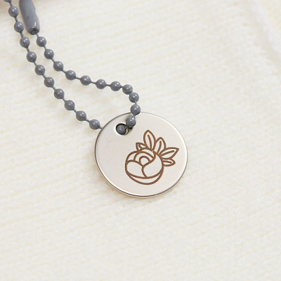 Цепочка для крепления Sharic, серая