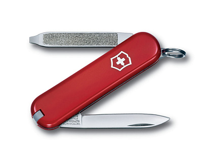 Нож-брелок VICTORINOX Escort 58 мм 6 функций красный