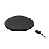 Беспроводное зарядное устройство с подсветкой 15W Аурис (Auris), черное - Фото 7