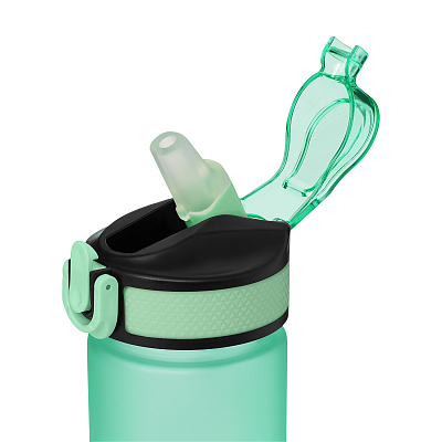 Бутылка для воды Флип мини, бирюзовая