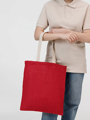 Холщовая сумка на плечо Juhu, красная