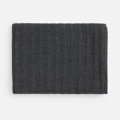 Шарф Metelitsa, темно-серый меланж (Серый меланж)