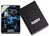 Зажигалка ZIPPO Lightning с покрытием Glow In The Dark Green, латунь/сталь, черная, 38x13x57 мм - Фото 6