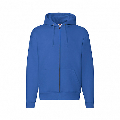 Толстовка с начесом PREMIUM HOODED SWEAT JACKET 280 (Синий)