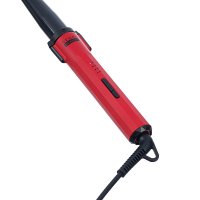 Плойка для волос DEWAL BEAUTY Comfort, конусная, 13-25 мм, 38 Вт, красная