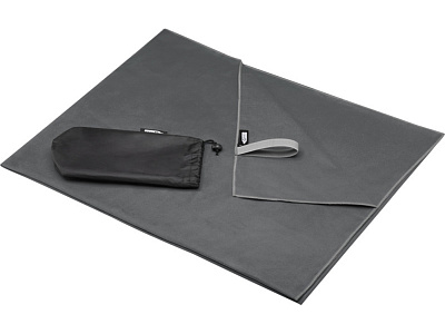 Сверхлегкое быстросохнущее полотенце Pieter 100x180см (Серый)