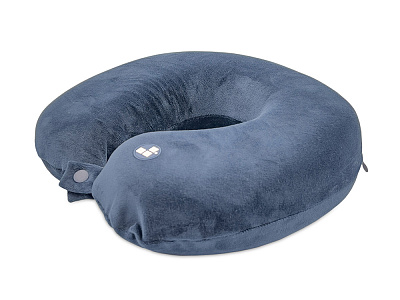 Подушка для путешествий с эффектом памяти Drowsy (Синий)