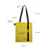 Шоппер Superbag Bubble, с кнопкой (желтый с черным) - Фото 5