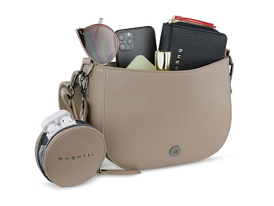 Сумка наплечная женская Almata с кошельком