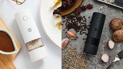 Электрическая мельница для специй HuoHou Electric Grinder Rechargeable, черный