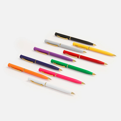 Ручка шариковая Euro Gold, зеленая