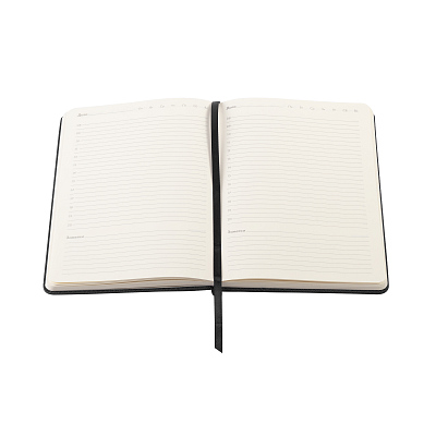 Ежедневник недатированный "Тоскана" с 3d-обложкой, формат А5, черный