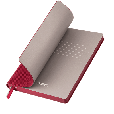 Ежедневник Рейн (Rain) недатированный, бургунди (Бордовый, серый)